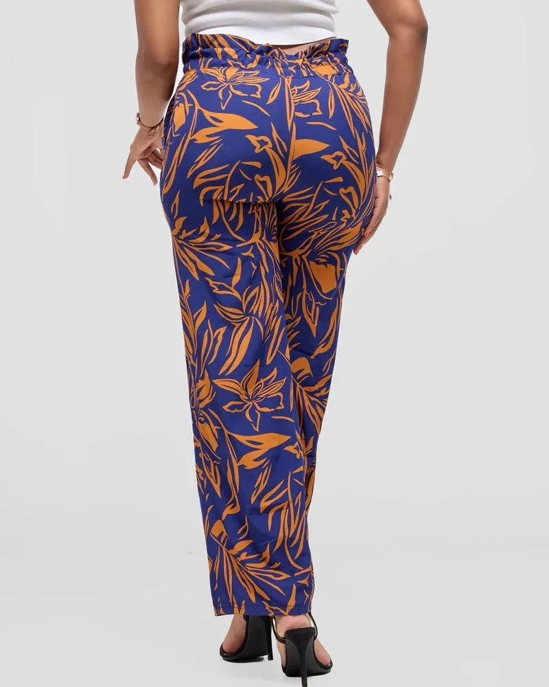 Savannah Golden Petals Pant - Gold view 3