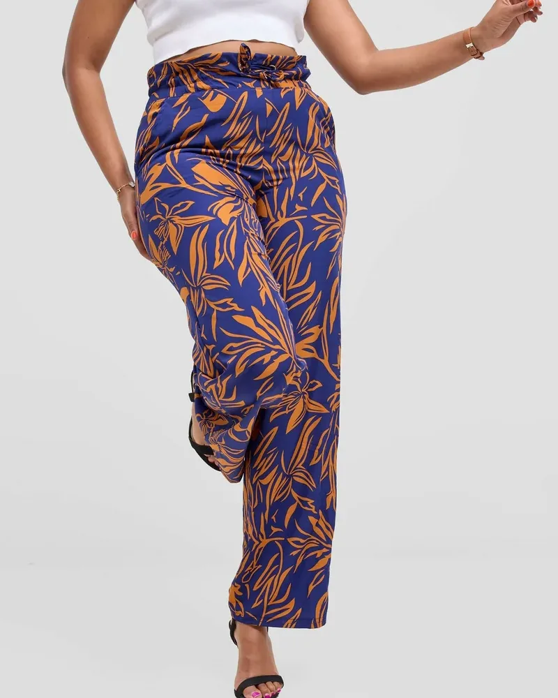 Savannah Golden Petals Pant - Gold