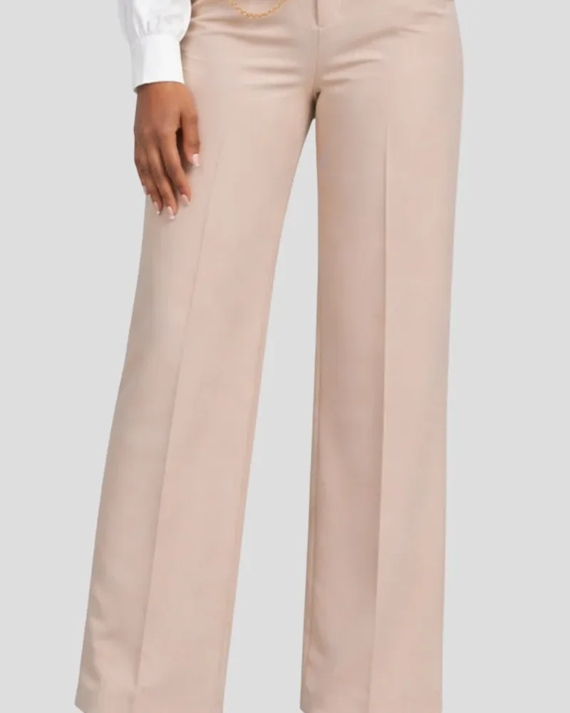 Flared Trouser - Cream